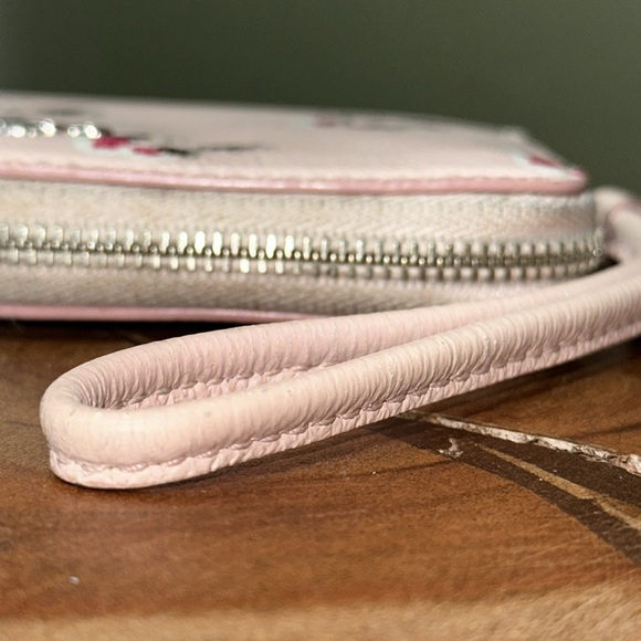 COACH Floral Crossgrain Wallet/Wristlet - Picture 8 of 14